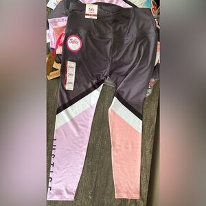 Girls size M(10) pink,grey,white & black legging 9 available